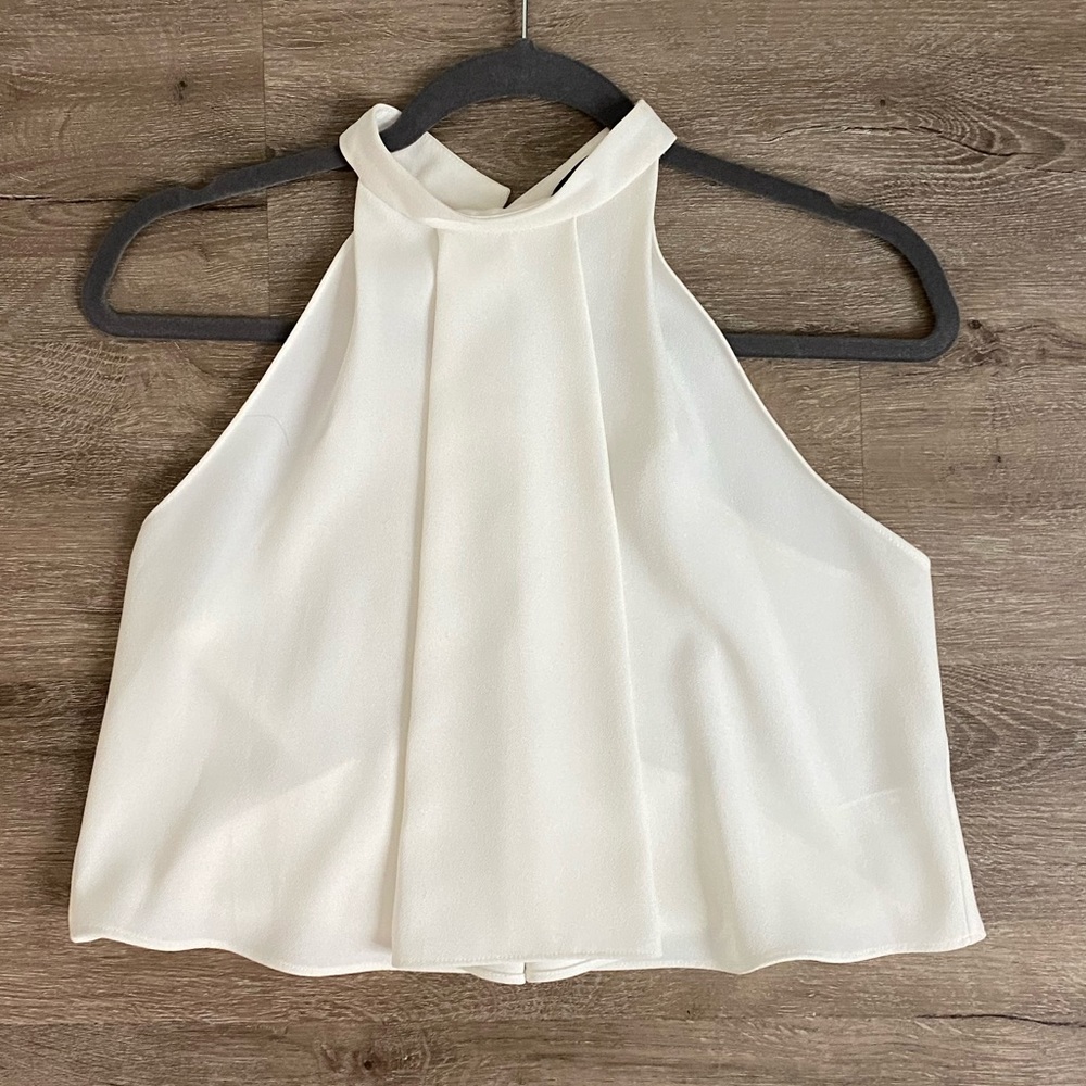 WHITE ZARA BLOUSE